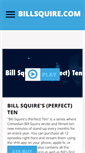 Mobile Screenshot of billsquire.com